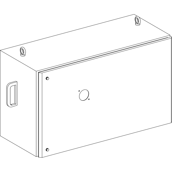 SCHNEIDER ELECTRIC - KS Abgangskasten,400A, leer, 3L+PEN für 3p. Compact NSX und Meßgerät