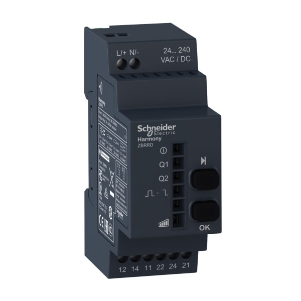 SCHNEIDER ELECTRIC - Funk-Empfänger AC/DC prog. 2xRelais Mono-Bistabil/Start-Stop