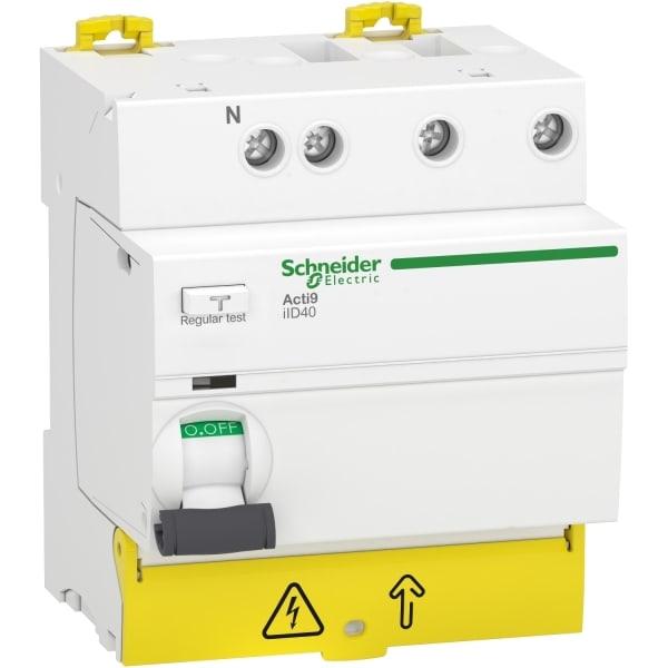 SCHNEIDER ELECTRIC - Acti9 iID40-Fehlerstromschutzschalter-3P+N-40A-30mA -Typ A-G - verzögert