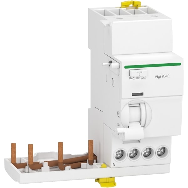 SCHNEIDER ELECTRIC - Acti9 Vigi iC40 - FI/LS Modul - 3P+N - 25A - 30mA - Typ A-SI