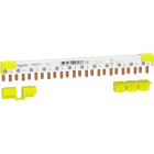 SCHNEIDER ELECTRIC - Acti9 Phasenschiene Stift, 1P+N, 9mm-Stift-Abstand, 80A, 12 Module, 4-Endkappen