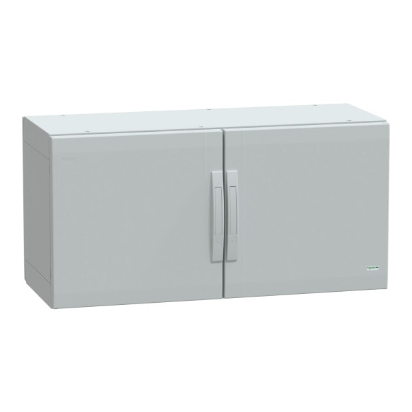 SAREL - Polyestergehäuse bodenst. PLA kompl.abged. 500x1000x420mm IP65, Volltüren