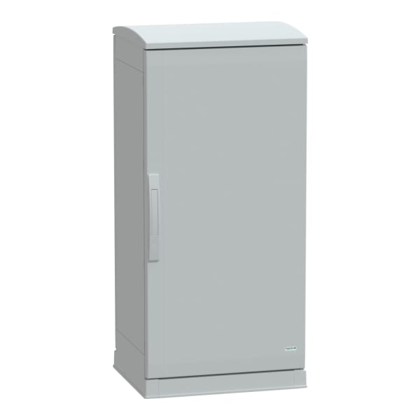 SAREL - Polyestergehäuse bodenst. Vers.PLAZT m. offen.Sockel+Abdeck. 1000x500x420 IP44