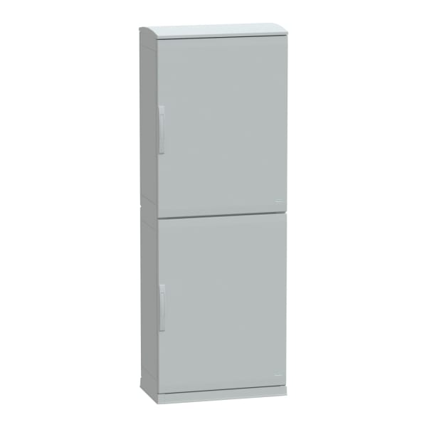 SAREL - Polyestergehäuse bodenst. Vers.PLAZT m. offen.Sockel+Abdeck. 2000x750x420 IP44