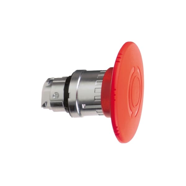 SCHNEIDER ELECTRIC - Not-Aus/Not-Halt-Schalter Frontelement XB4, Metall, 22mm, rot, Pilz 60mm, Drehent