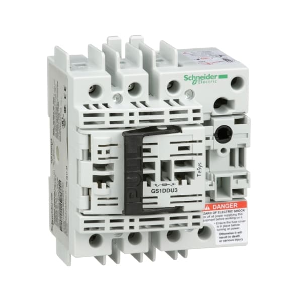 SCHNEIDER ELECTRIC - Gesicherter Trennschalter-Sockel GS1 3p 3 F, 30A