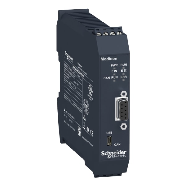 SCHNEIDER ELECTRIC - Feldbusmodul CANopen, 1x SUB-D, Modicon Sicherheitscontroller XPSMCM, Schraub