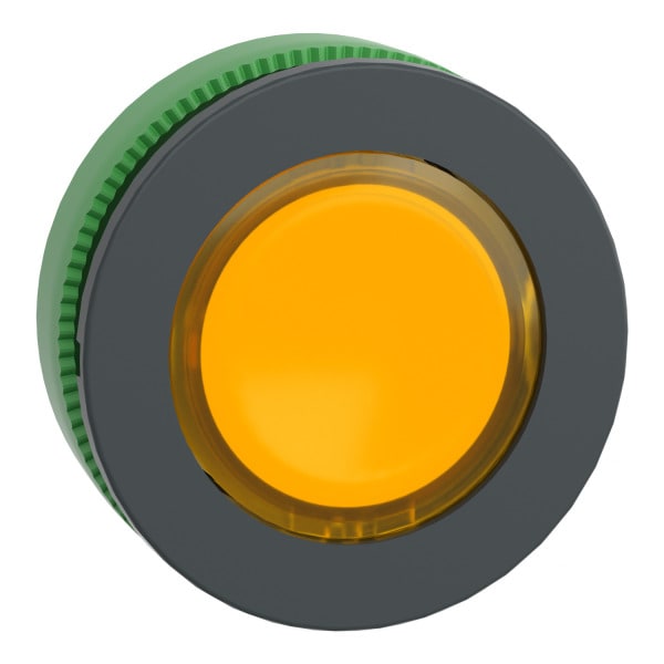 SCHNEIDER ELECTRIC - Leuchtdrucktaster Frontelement XB5F, Kunststoff, 30mm, or, für LED+Einlegeschild