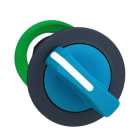 SCHNEIDER ELECTRIC - Wahlschalter Frontelement XB5F, Kunststoff, 30mm, blau, 2 Stell., rastend