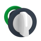 SCHNEIDER ELECTRIC - Wahlschalter Frontelement XB5F, Kunststoff, 30mm, weiß, 3 Stell., rastend