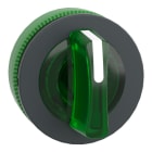 SCHNEIDER ELECTRIC - Leuchtwahlschalter Frontelement XB5F, Kstst., 30mm, grün, für LED, 3 Stell., rastend