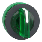 SCHNEIDER ELECTRIC - Leuchtwahlschalter Frontelement XB5F, Kstst., 30mm, gn, für LED, 3 Stell., Li tastend