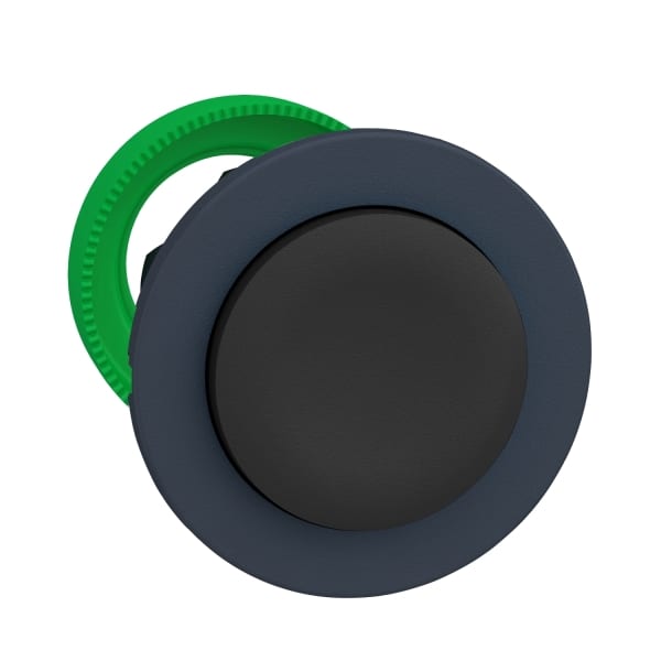 SCHNEIDER ELECTRIC - Drucktaster Frontelement XB5F, Kunststoff, 30mm, schwarz, vorst., tastend