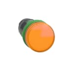 SCHNEIDER ELECTRIC - Leuchtmelder, XB5, Kunsts., Monoblock, orange, 22mm, LED, glatte Kalotte, 24VACDC