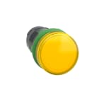SCHNEIDER ELECTRIC - Leuchtmelder, XB5, Kunsts., Monoblock, gelb, 22mm, LED, glatte Kalotte, 24VACDC