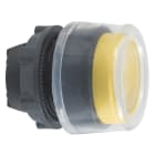 SCHNEIDER ELECTRIC - Drucktaster Frontelement XB5, Kunststoff, 22mm, gelb, vorst., tastend, mit Schutzkappe