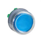 SCHNEIDER ELECTRIC - Drucktaster Frontelement XB5, Kunststoff, 22mm, blau, vorst., tastend, mit Schutzkappe