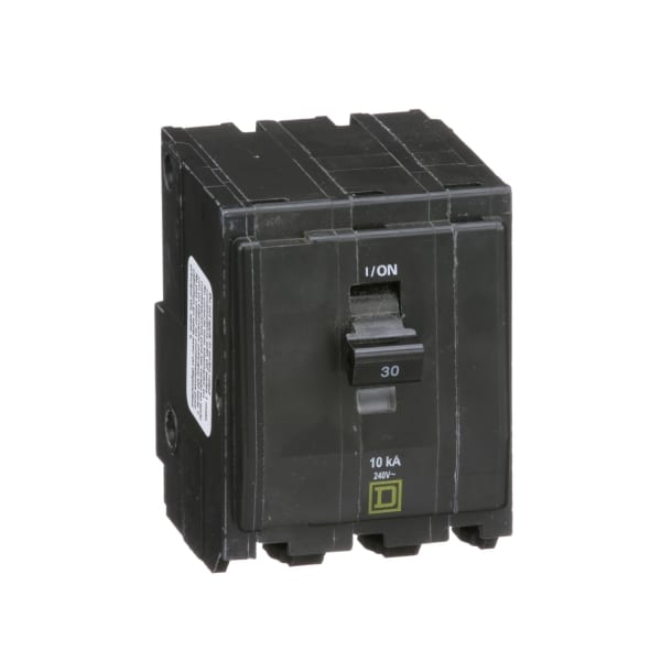 SCHNEIDER ELECTRIC - QO Leitungsschutzschalter, 30 A, 3-polig, 120/240 V, 10 kA, steckbar