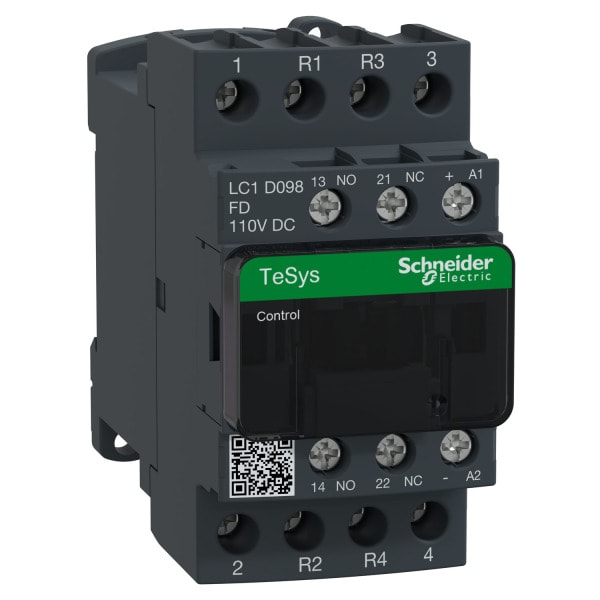 SCHNEIDER ELECTRIC - Leistungsschütz, 2S+2Ö, 20A/AC1, Spule 110V DC