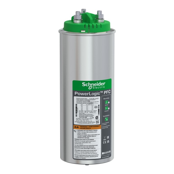 SCHNEIDER ELECTRIC - Hochleistungskondensator, PowerLogic PFC HD, 33,9/40,7kvar, 480V, 50/60Hz