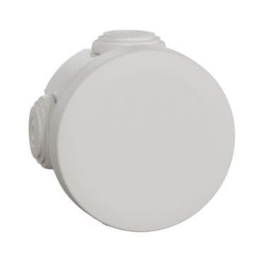 SCHNEIDER ELECTRIC - Mureva BOX, Abzweigdose, 4 Tüllen Ø20, 60x60x40mm, weiß