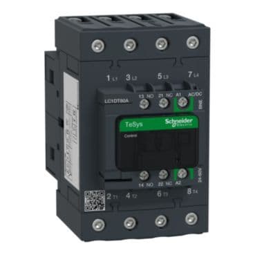 SCHNEIDER ELECTRIC - Schütz TeSys D 4P 80A AC-1 bis 440V Spule 24-60V AC/DC Everlink