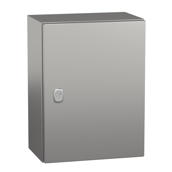 SCHNEIDER ELECTRIC - SPACIAL S3X Edelstahl 304L, Scotch Brite-Oberfläche, H400xB300xT200mm.