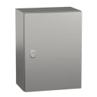 SCHNEIDER ELECTRIC - SPACIAL S3X Edelstahl 304L, Scotch Brite-Oberfläche, H400xB300xT200mm.