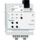 MERTEN - Jalousieaktor REG-K/2x/10 mit Handbetätigung, lichtgrau