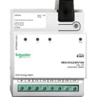 MERTEN - KNX Energiezähler, REG-K/3x230 V/16 A, lichtgrau