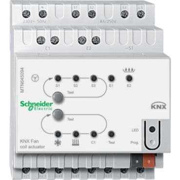 MERTEN - KNX Fan Coil Aktor REG-K, lichtgrau