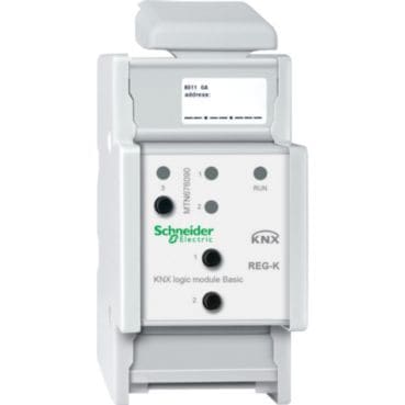 MERTEN - KNX Logikmodul Basic REG-K, lichtgrau
