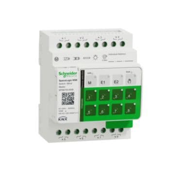 MERTEN - SpaceLogic KNX Master Schalter/Jalousie, 8-fach