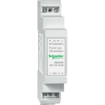 MERTEN - Spannungsversorgung REG, DC 24 V/0,4 A, lichtgrau