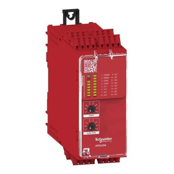 SCHNEIDER ELECTRIC - Sicherheitsrelais 8Fkt. 6K. 3S/1Ö/1Tr., 24VACDC, Feder