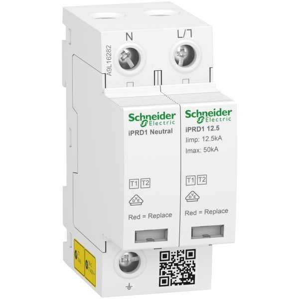 SCHNEIDER ELECTRIC - Kombiableiter IPRD1 12.5R 1P+N TYP 1+2
