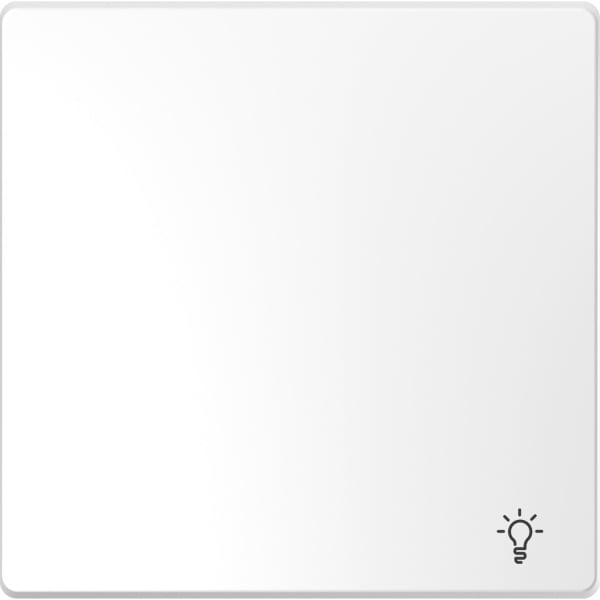 MERTEN - Wippe mit Kennzeichnung Licht, Lotosweiß, System Design