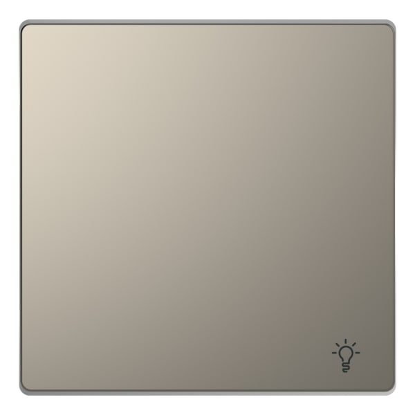 MERTEN - Wippe mit Kennzeichnung Licht, Nickelmetallic, System Design