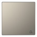 MERTEN - Wippe mit Kennzeichnung Klingel, Nickelmetallic, System Design