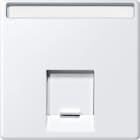 MERTEN - Zentralplatte für Actassi-Connector 1fach, polarweiß, System M