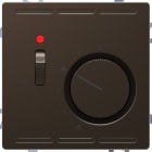 MERTEN - RTR 230V m. Schalter u. Zentralpl., Moccametallic, System Design
