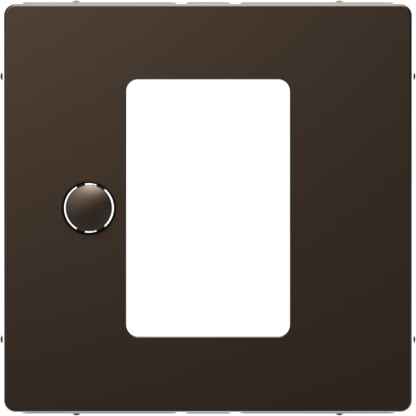 MERTEN - Zentr.pl.f.Univers. Temp.Regl.-Eins.m.Touch-Display,Moccametallic,Sys. Design