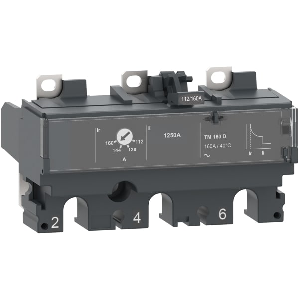 SCHNEIDER ELECTRIC - VG! Auslösesystem TM125D 3P3D 100-125A