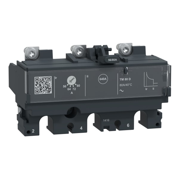SCHNEIDER ELECTRIC - VG! Auslösesystem TM80D 3P3D 56-80A