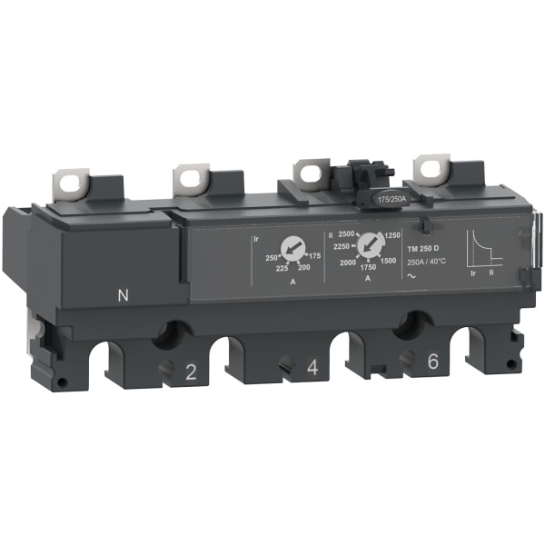 SCHNEIDER ELECTRIC - VG! Auslösesystem TM250D 4P4D 200-250A