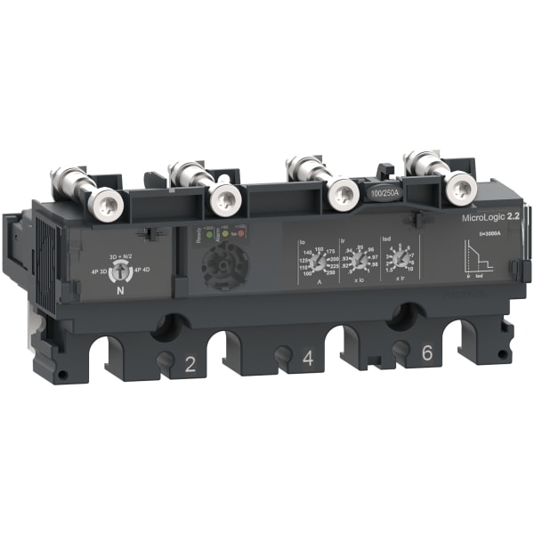 SCHNEIDER ELECTRIC - VG! Auslösesystem Micrologic 2.2 4P4D 100-250A