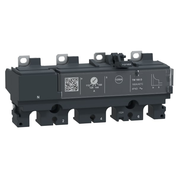 SCHNEIDER ELECTRIC - VG! Auslösesystem TM160D 4P4D 125-160A für NSX250