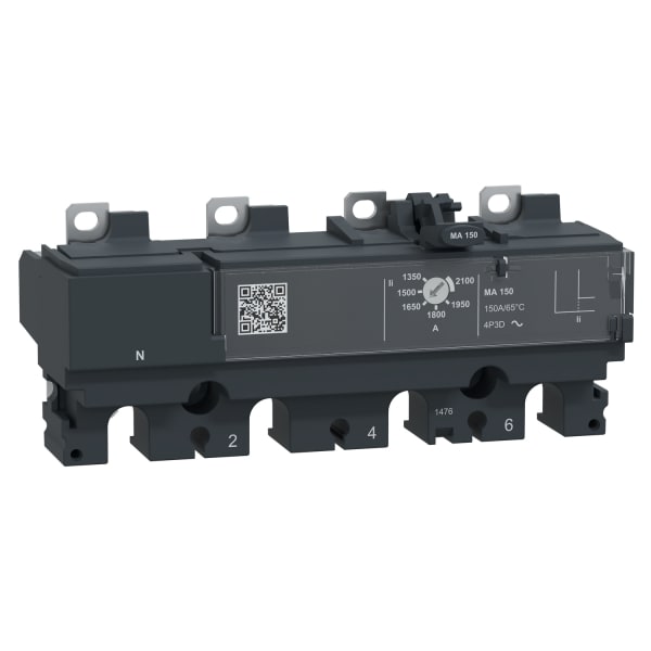 SCHNEIDER ELECTRIC - VG! Auslösesystem MA150 4P3D 150A