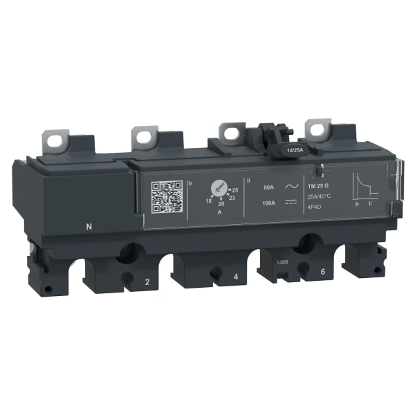 SCHNEIDER ELECTRIC - VG! Auslösesystem TM25G 4P4D 18-25A