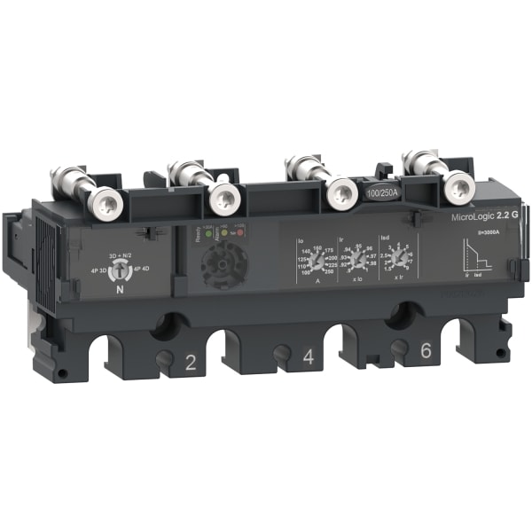 SCHNEIDER ELECTRIC - VG! Auslösesystem Micrologic 2.2G 4P4D 100-250A